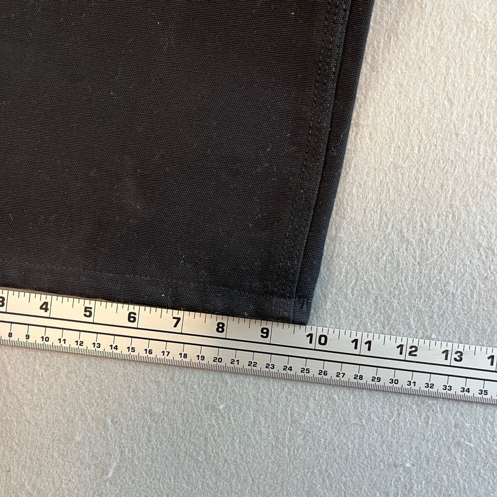 Carhartt B01 BLK Loose Fit Firm Duck Double Front Utility Work Pants‎ Men 42x32 - Picture 3 of 9